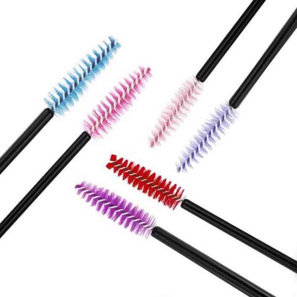 

150pcs eyelash brushes for extension disposable eyebrow brush mascara wand applicator cosmetic makeup tool 0308