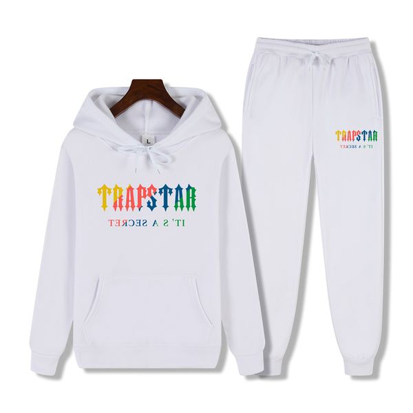 

brand men's sportswear european and american style hooded sweater couple trapstars pullover large size clothing factory outlet, Gray