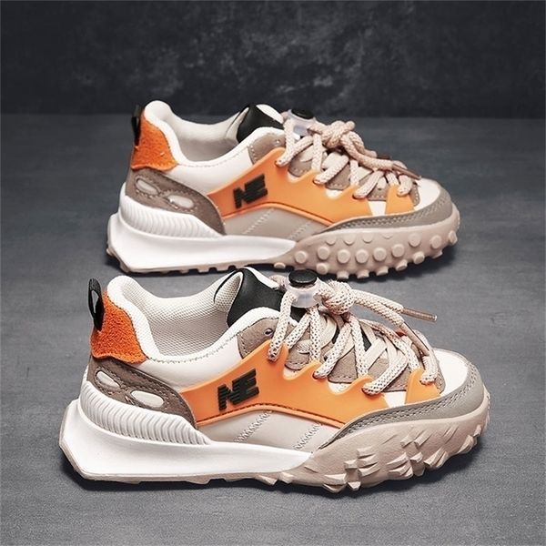 

spring autumn children sports shoes fashion girls casual boys breathable outdoor sneakers lighted kids 220721, Black;red