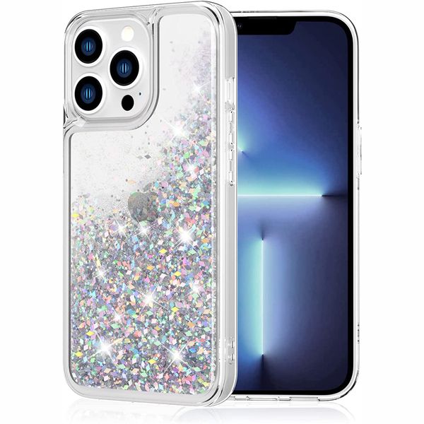 Lüks Kalp Yıldız Glitter Sıvı Quicksand Kılıfları Yumuşak TPU Arka Kapak iphone 13 12 11 Pro XR XS Max X 8 Samsung S20 FE S21 Ultra A02S A12 A22 A32 A42 A52 A72 A21S