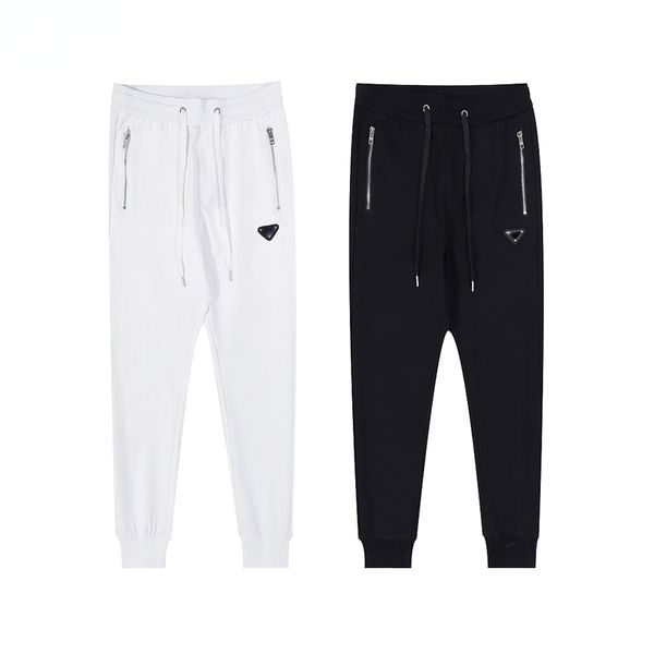 2022 Pantaloni da pista firmati da uomo Casual Uomo Donna Pantaloni da jogging grigi neri Pantaloni moda Hip Hop Pantaloni elastici in vita Abbigliamento sportivo