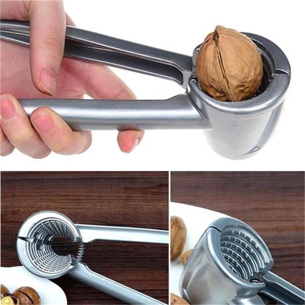 In lega di zinco Schiaccianoci Sheller Crepa Mandorla Noce Pecan Nocciola Nocciola Dado Cucina Dado Sheller Clip Strumento Morsetto Pinza Cracker