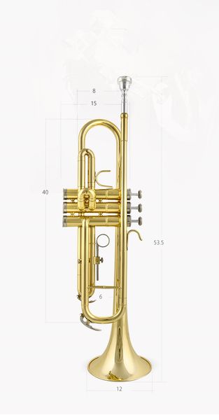 

new b flat trumpet music trumpet brass instruments playing super promotions gifts