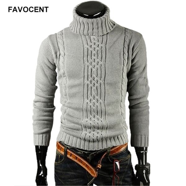 Pullover maschile favocente maschi maschio marchio maschi maglioni slim maschi uomini solidi bacchette ad alto tappe jacquard copri