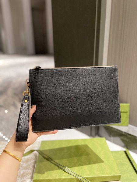 HH Designer di alta qualità Pochette Articoli da toeletta Uomo e donna Borse di lusso Borse da donna Borse classiche marroni di grande capacità Borsa da lavoro Borsa lavata alla moda