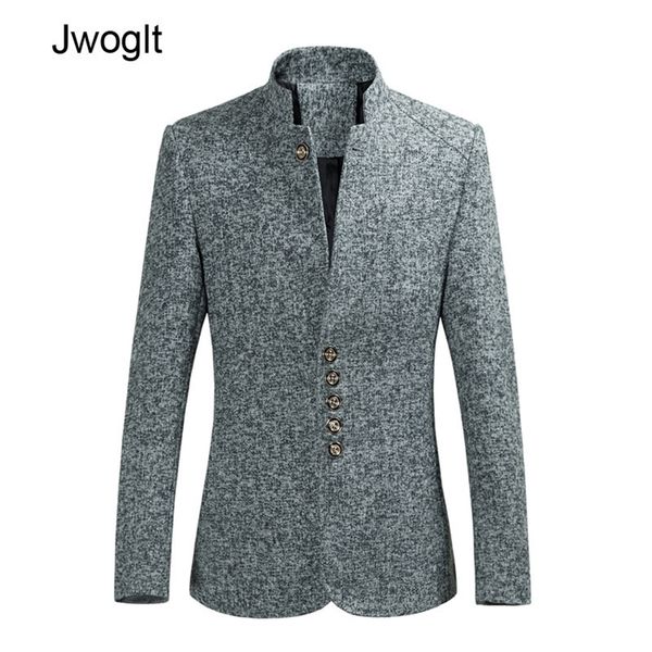 

new arrival luxury men blazer new autumn fashion brand handsome slim fit men suit jacket blazers men 210412, White;black