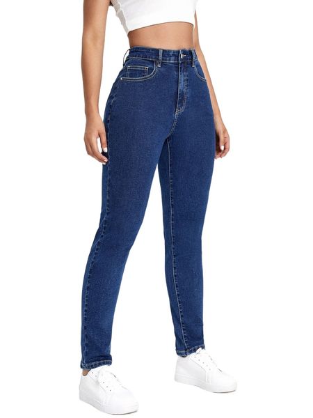 

blues high waist skinny jeans a9di#, Blue