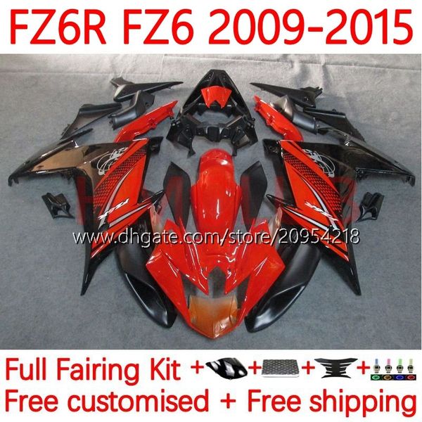 Favoritings Kit für Yamaha FZ6N FZ6 FZ 6R 6N 6 R N 600 09-15 BODYWORK 31NO.5 FZ-6R FZ600 FZ6R 09 10 11 12 13 14 15 FZ-6 N 2009 2012 2012 2013 2014 OEM Body Orange Black