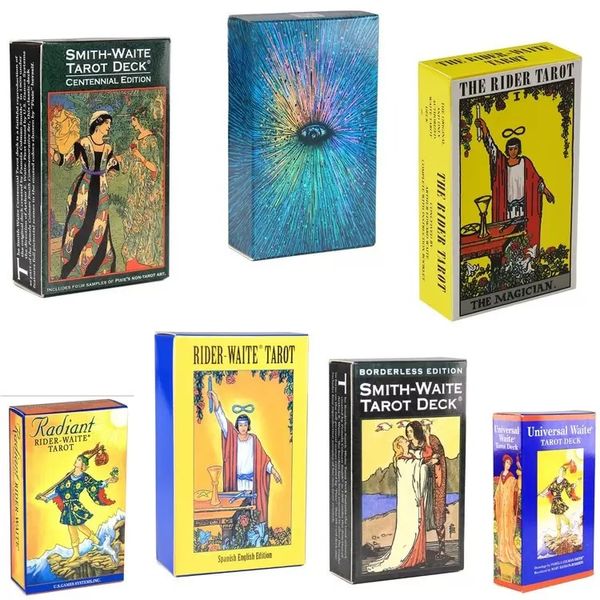 KnightsTarot chevaliers espagnols tarot Smith Waite jeu de société cartes House PartyGame Tarot jouet