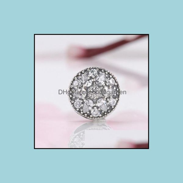 

charms jewelry findings components wholes charm flower beads luxury designer for 925 sterling sier cz diamond diy dhydh, Bronze;silver