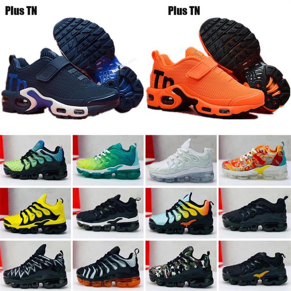 

bred tn plus kids basketball shoes gym red infant & children toddler gamma blue concord 11 trainers boy girl sneakers space jam244j, Black