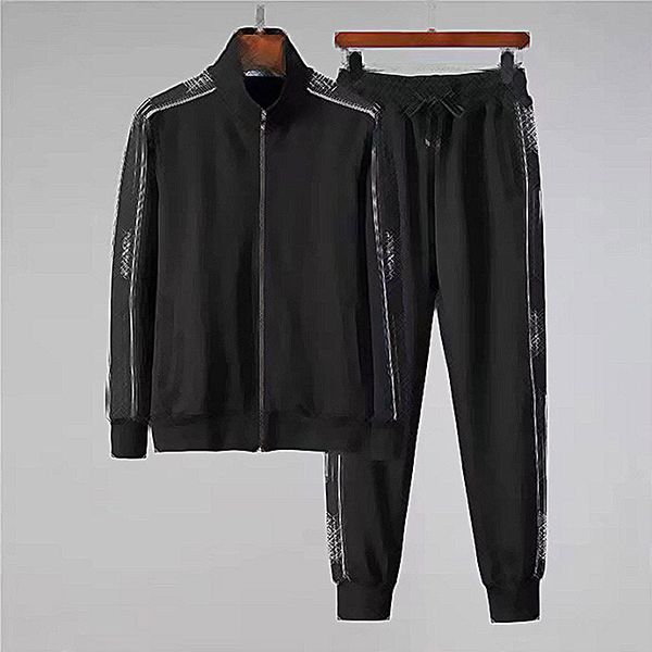 

men's designer activewear tracksuit printed suit 2 piece clothes spring autumn hoodie sweatshirt women's hoodie casual running spo, Gray