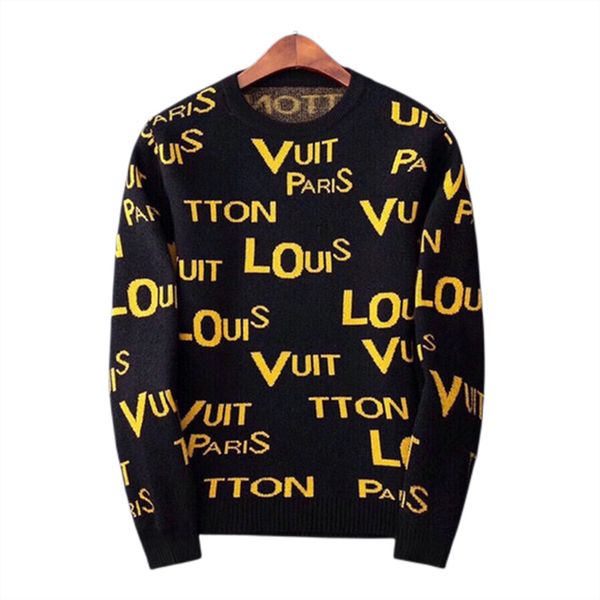 

22ss men's designer knitted long sleeved sweater casual hoodie asia size -xxxl a7, White;black