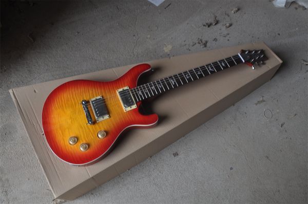 

sunrise color six string electric guitar our store can customize various guitars