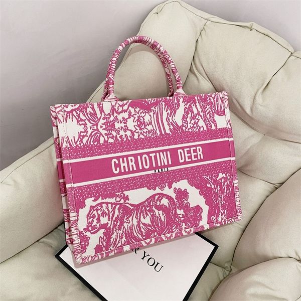 

purses star same shopping new large capacity embroidered tote bag fashion hand women's mommy bag trend