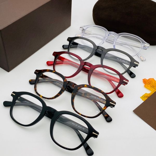 

men and women eye glasses frames eyeglasses frame clear lens mens womens 5698 latest random box, Silver