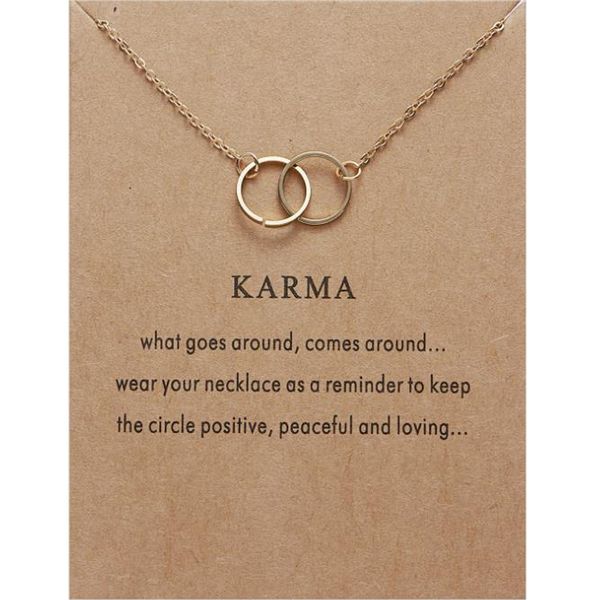 

movable double circle collarbone snake bone short necklace, Silver