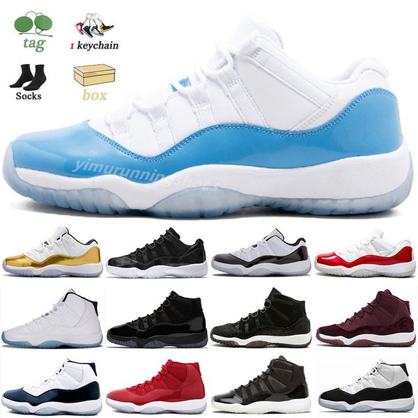 

jumpman 11 men basketball shoes 11s women 25th anniversary wmns concord 45 space jam cap and gown legend blue sport sneakers shoe y6