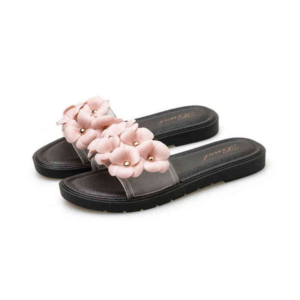 Slippers Women Sandals 2022 Летние обувь легкие богемии, дамы, скользит на открытом воздухе пляж Flipflops для женщин 220514