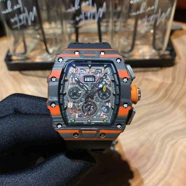 

luxury mens mechanics watches richa milles wristwatch zun watch carbon fiber multifunctional automatic mechanical r personality large di, Slivery;golden