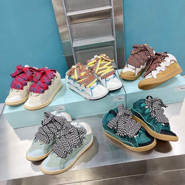2022 Tasarımcı Dokuma Dantel-up Günlük Ayakkabılar Moda Bayan Sneaker Kabartmalı Naylon Kanvas Ayakkabı Kauçuk Platform Sole Kadın Sneakers 35-46 NO362