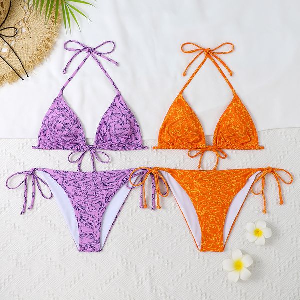 

luxury swimsuit 164-65 design spashg swimsuit letter print bikini womens swimwear bathing suit summer bikinis womans cloth