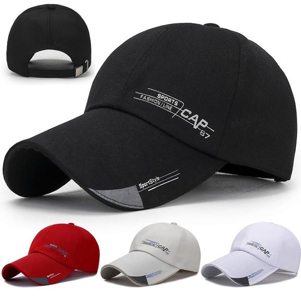 Berretto con visiera sportiva impermeabile ad asciugatura rapida Cappellino da sole Cappello da baseball spaziale Cappelli da strada all'aperto