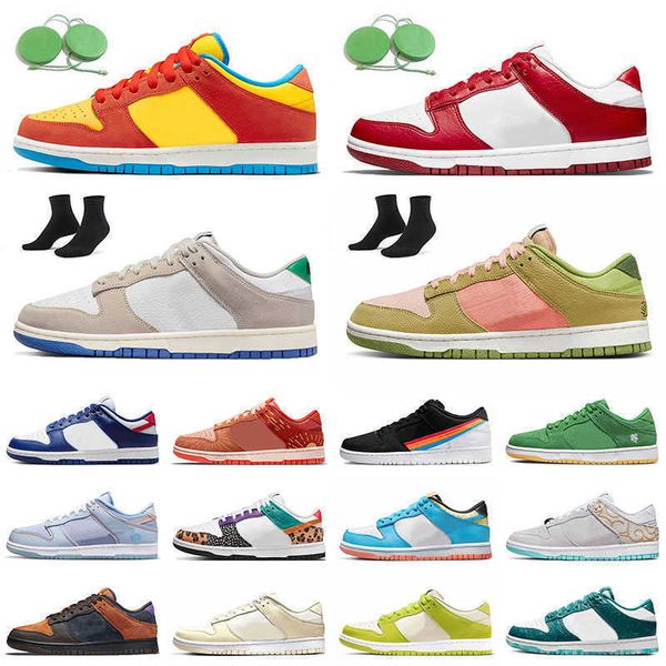 

authentic sb low men designer sneakers casual shoes women trainers sports bart simpson sun club coconut dunksb milk baltic blue, Black