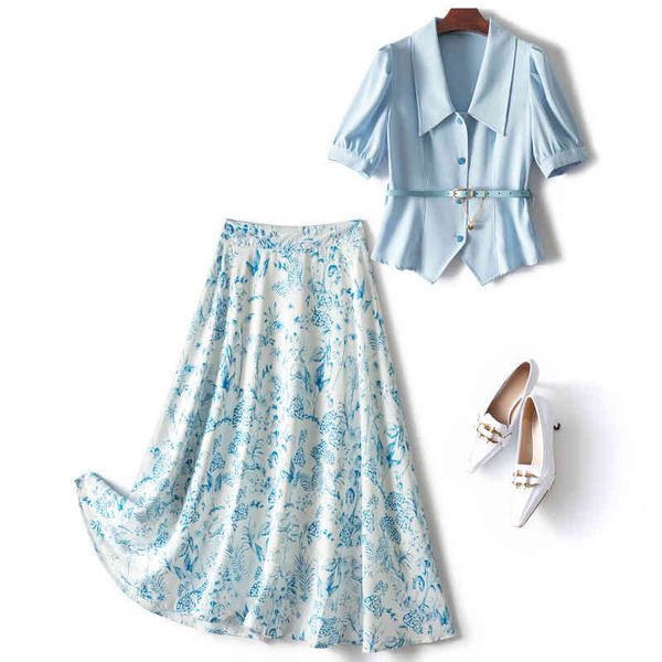 

women's tracksuits boutique original order foreign trade export to europe station label cutting discount big brand summer woven shirt f, Gray