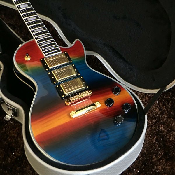 

guitar store standard multicolor ebony fingerboard electric guitar fast