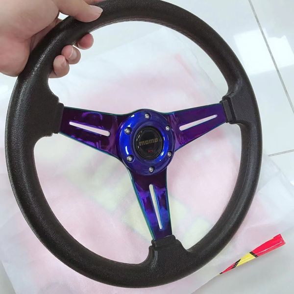 

car pu modified imitation racing universal steering wheel 14 inch