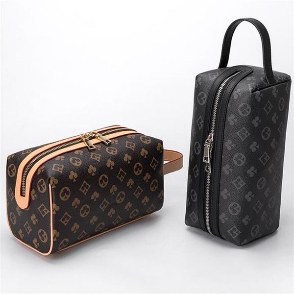 

european and american fashion printing women cosmetic bag portable large capacity toilet travel storage waterproof organizer260o