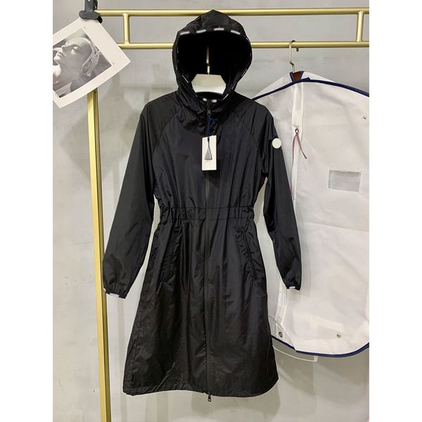 

2022 woens fashion jackets designer france brand windbreaker waterproof jacket men' women coats loose thin outwear zipper hoodie clothe, Tan;black