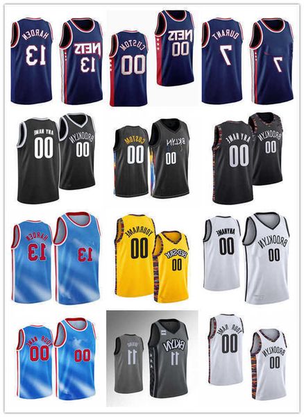 

75th custom men women youth brooklyn''nets''21 lamarcus aldridge seth 30 curry 4 andre drummond 2 blake griffin 16 james, Black;red