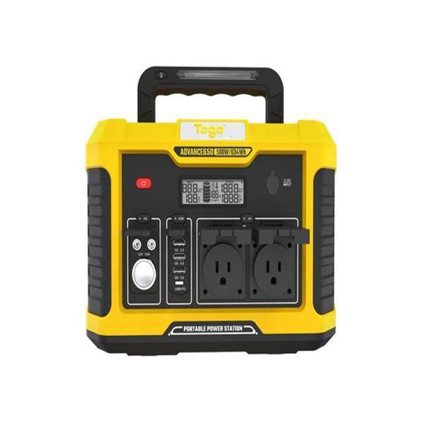 

power advance 650 portable power station 120 volt 500 watt outlets and usb