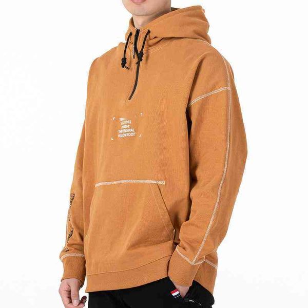 

designer hooded sweater men's designer outdoor sports pullover fashion casual loose classic big tree embroidered sweaters jacket tim22b, Black