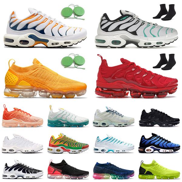 

authentic tn plus terrascape mens trainers running shoes designer womens triple black white sneakers hyper jade sunset gradient sports since