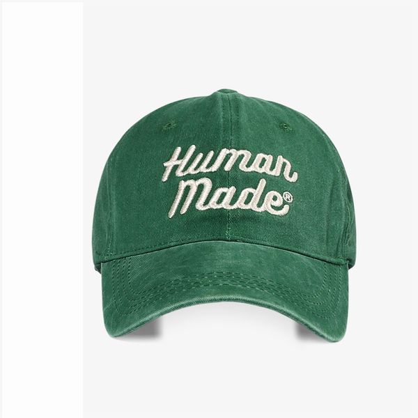

human made vintage washed distressed baseball cap mz26, Blue;gray