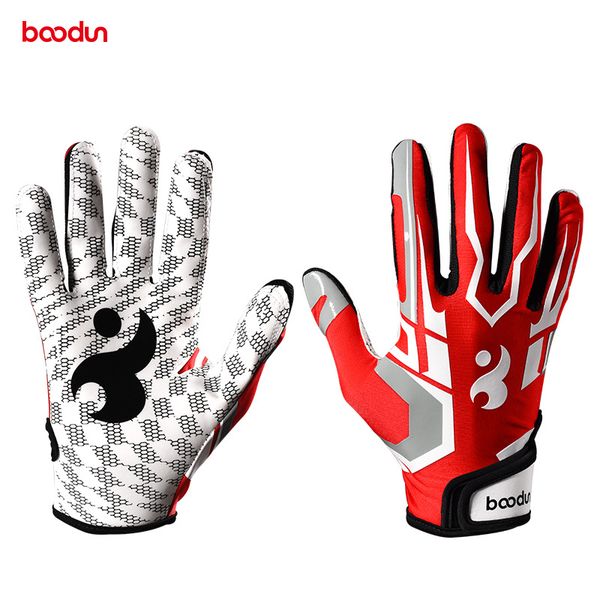 

boodun sports gloves full finger baseball gloves for women men, Black