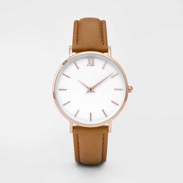

fashion women watches ultra thin stainless steel mesh belt quartz wrist watch ladies dress watch classic rose gold clock casual, Slivery;brown