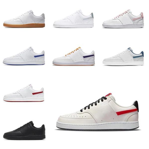 

court vision low designer mens women running shoes triple white black game royal navy rose pink sail university red outdoor trainers sports