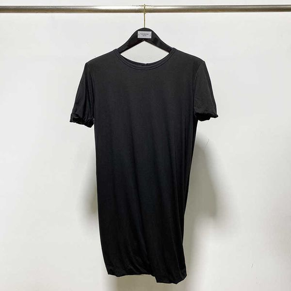 

men's t-shirts 2022 new dark double knit comfortable solid bottomed short sleeve t-shirt, White;black