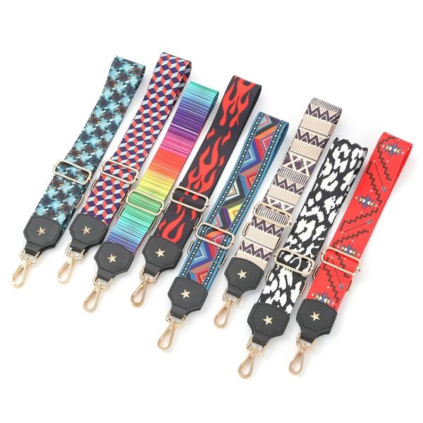

fashion women bag belt adjustable length strap wide 5cm for crossbody shoulder strap for handbag bag accessories 210302, Black