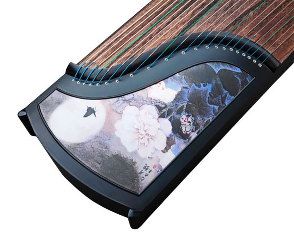 

21 strings 163cm guzheng flower and moon appearance