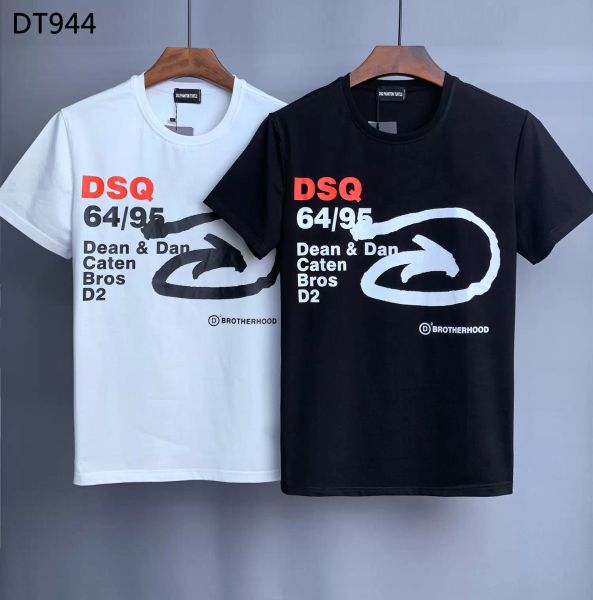 

dsq phantom turtle 2022ss new mens designer t shirt italy fashion tshirts summer dsq t-shirt male 100% cotton ver2670, White;black
