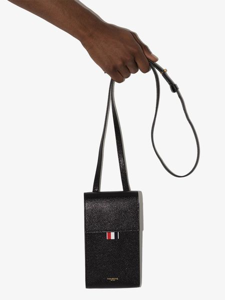 

tb2022 grosgrain-loop leather phone holder luxury gift for fathers day birthday valentines christmas thanksgiving