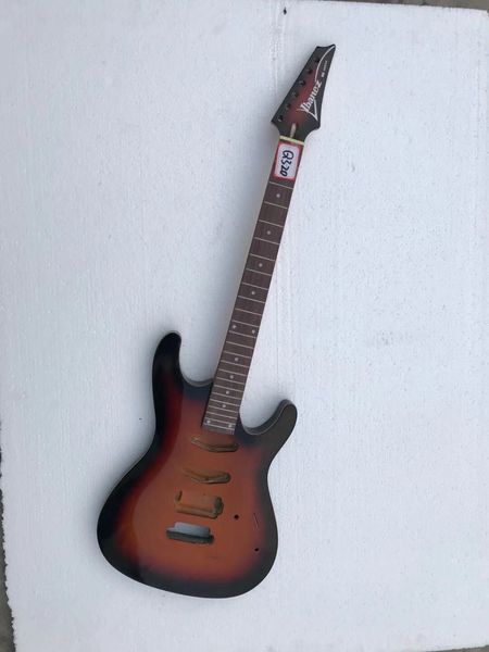 

diy ibz custom electric guitar 3ts color without hardwares in stock #q320