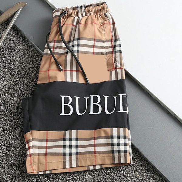 

22 designers shorts men's fashion letter shorts classic summer surf pants swim shorts loose geometric stripe grid clothing outdoor runn, White;black