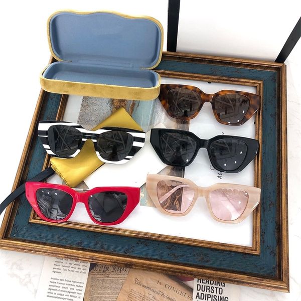 

22% off 2022 luxury fashion design high version sunglasses new trend, White;black