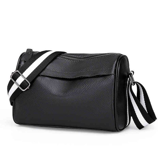 

handbags bags men's leather shoulder bag business document leather messenger contrast color large capacity commuter, Black;red